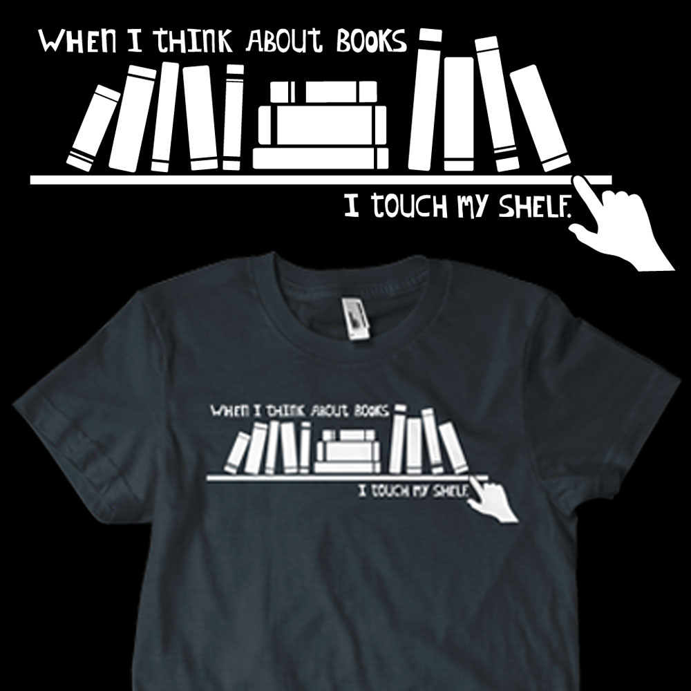 books library librarian funny shirt