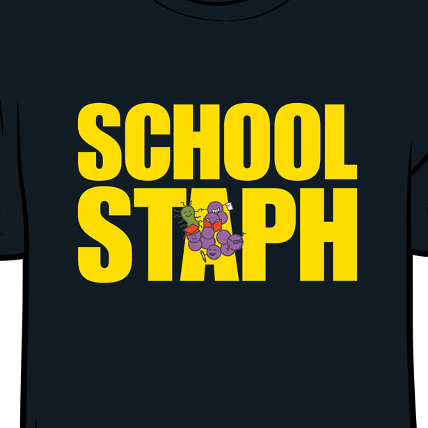 school staff staph shirt